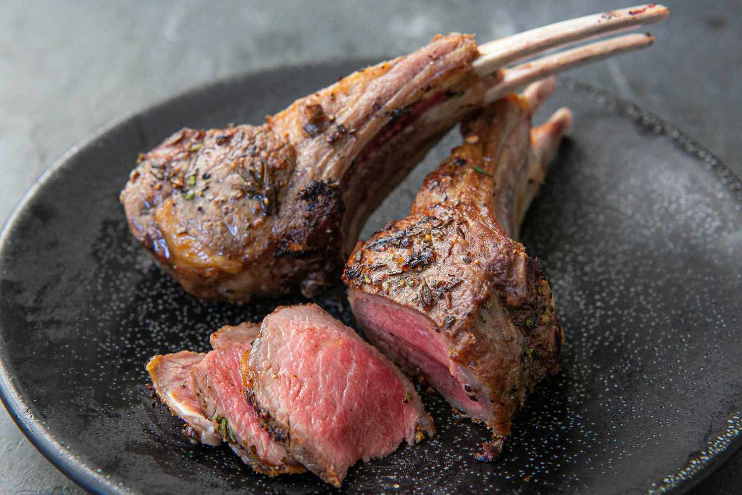 double lamb chops